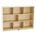 8-Compartment Birch Storage Cabinet G39287