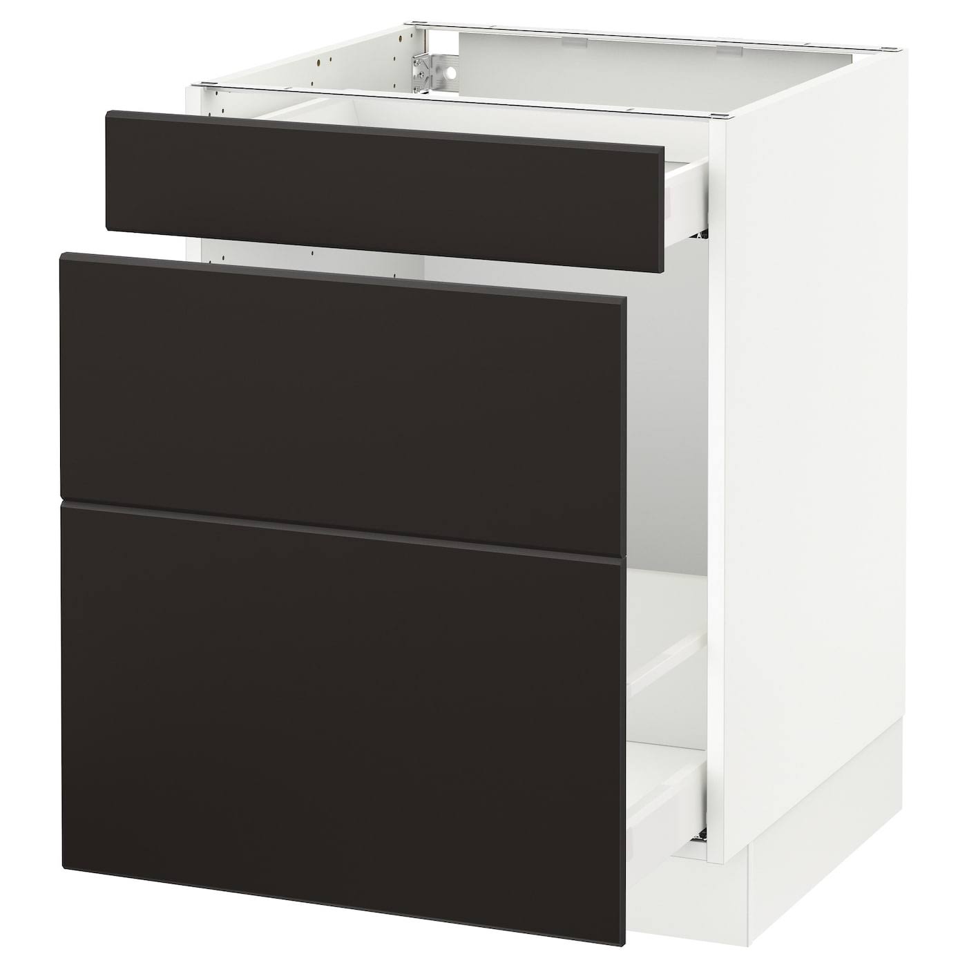 White Base Cabinet for Recycling P9899