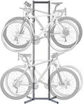 4 Bike Storage Rack, Freestanding Wall Bike Rack, Holds Up to 160 lbs E646452