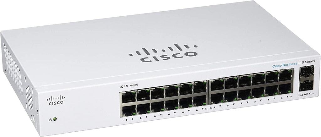 24 Port GE Unmanaged Switch with 2x1G SFP Shared X483