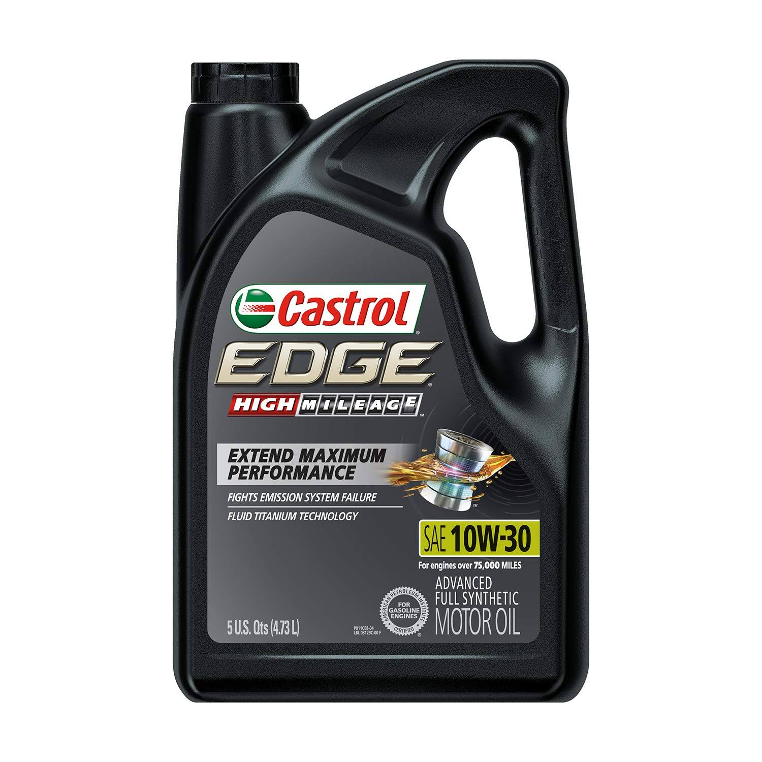 3 Pack 5 Quart Full Synthetic Motor Oil K637
