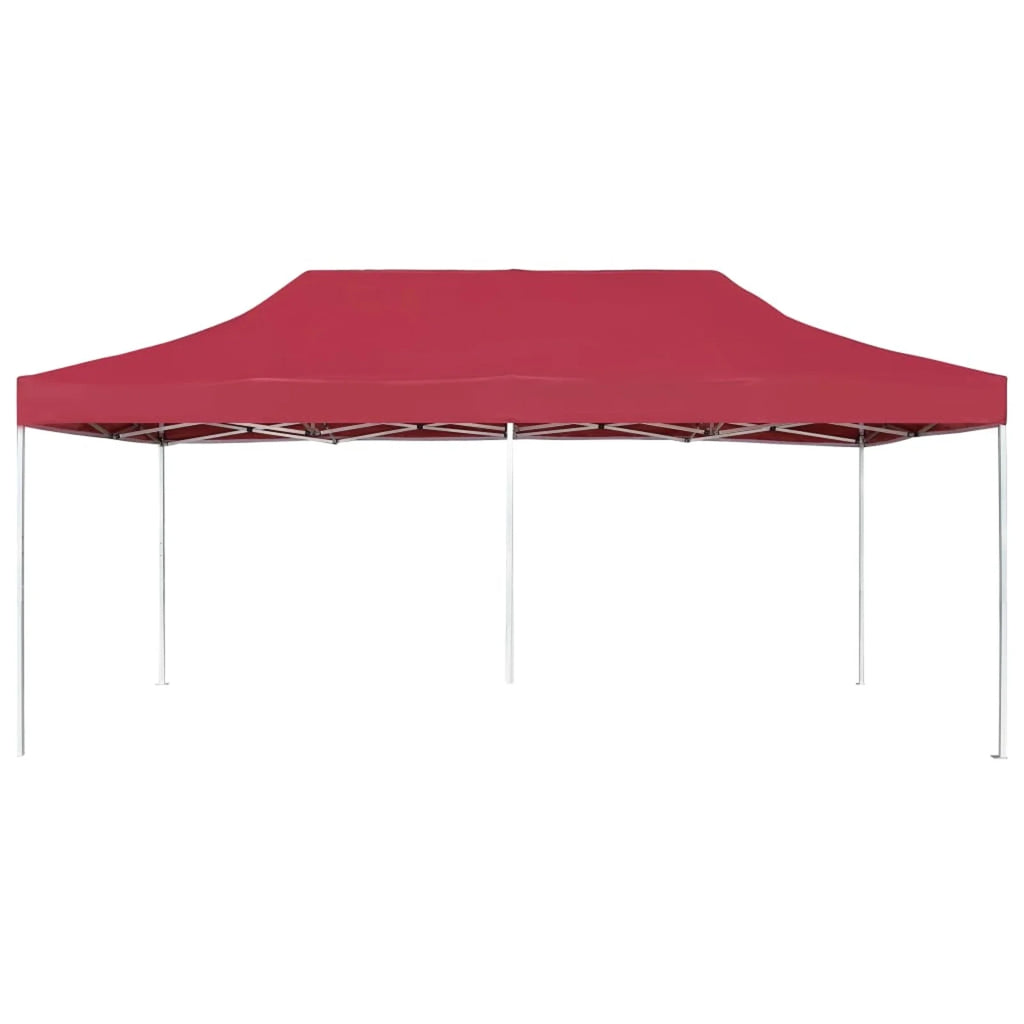 Red Folding Party Tent Aluminium F60871