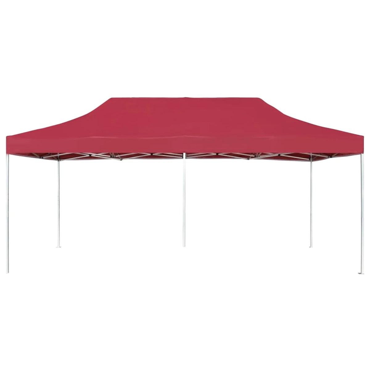 Red Folding Party Tent Aluminium F60871