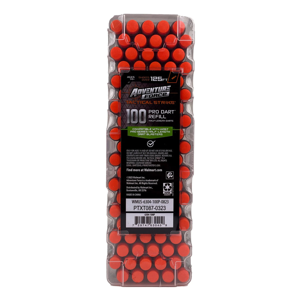 100 Half-Length Pro Dart Blaster Refill Darts V444224