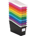 Rainbow Book and Binder Holders - 12-Pack L906073