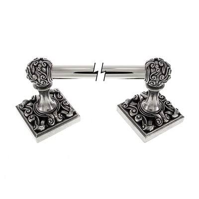 Vintage Pewter Wall Mounted Towel Bar A127853