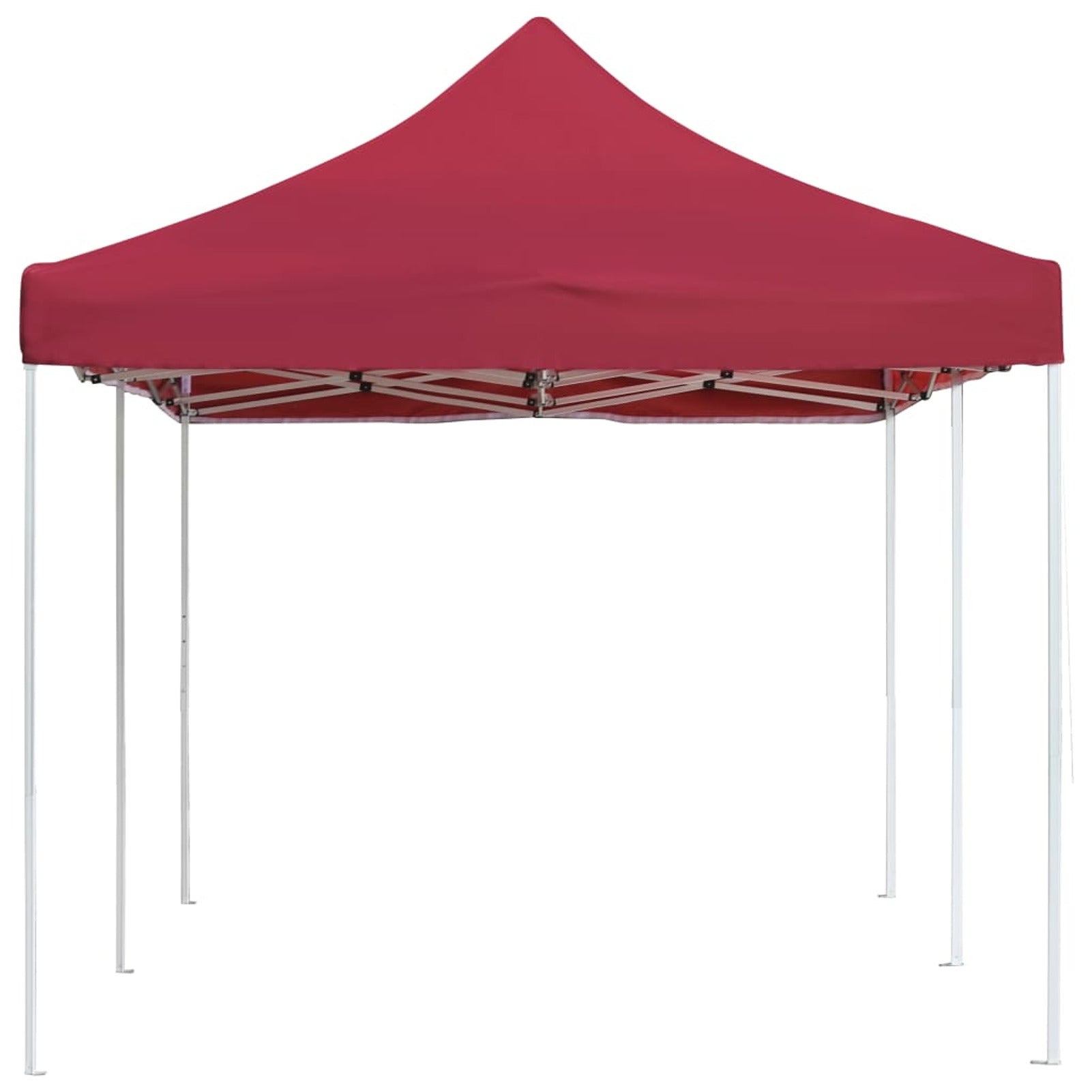 Red Folding Party Tent Aluminium F60871