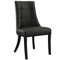 Black Vinyl Side Chair R146203