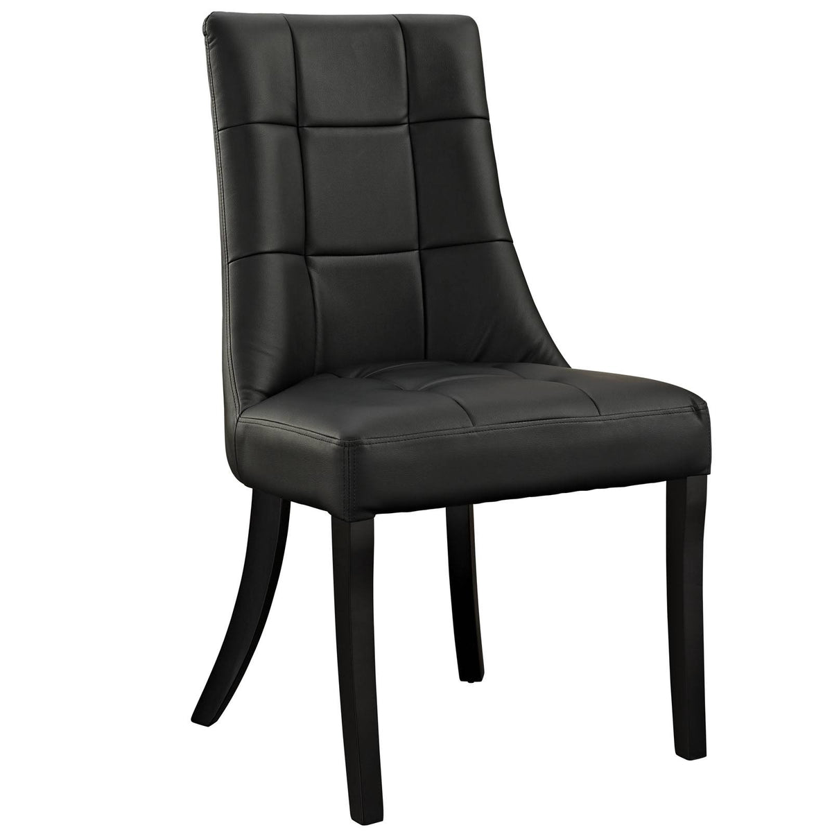 Black Vinyl Side Chair R146203