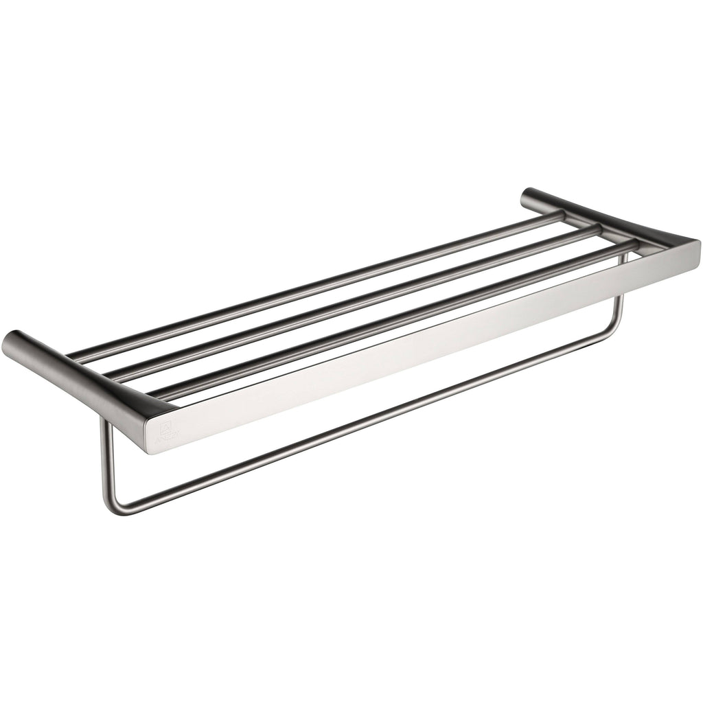 Brushed Nickel Towel Rack Q645520