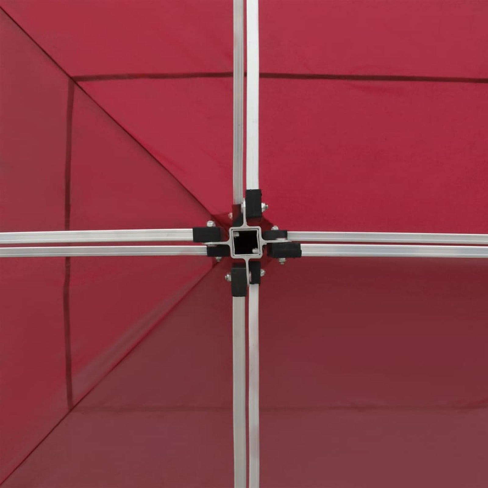 Red Folding Party Tent Aluminium F60871