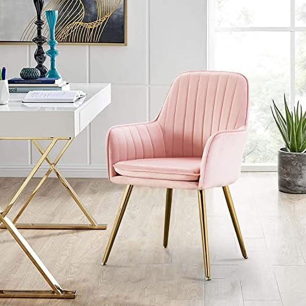 Black Velvet Accent Chair E346