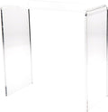 Clear Acrylic Rectangular Display Riser, 14 H x 14 W x 7 D, Pack of 2 C904