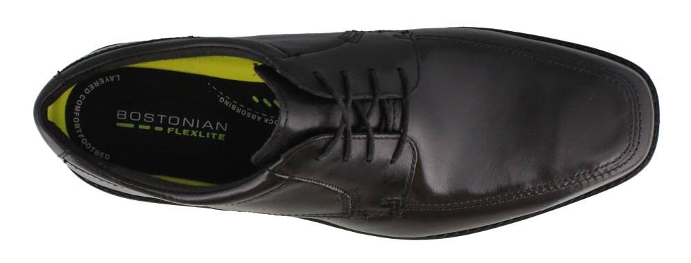 Black Apron Toe Shoes L60055
