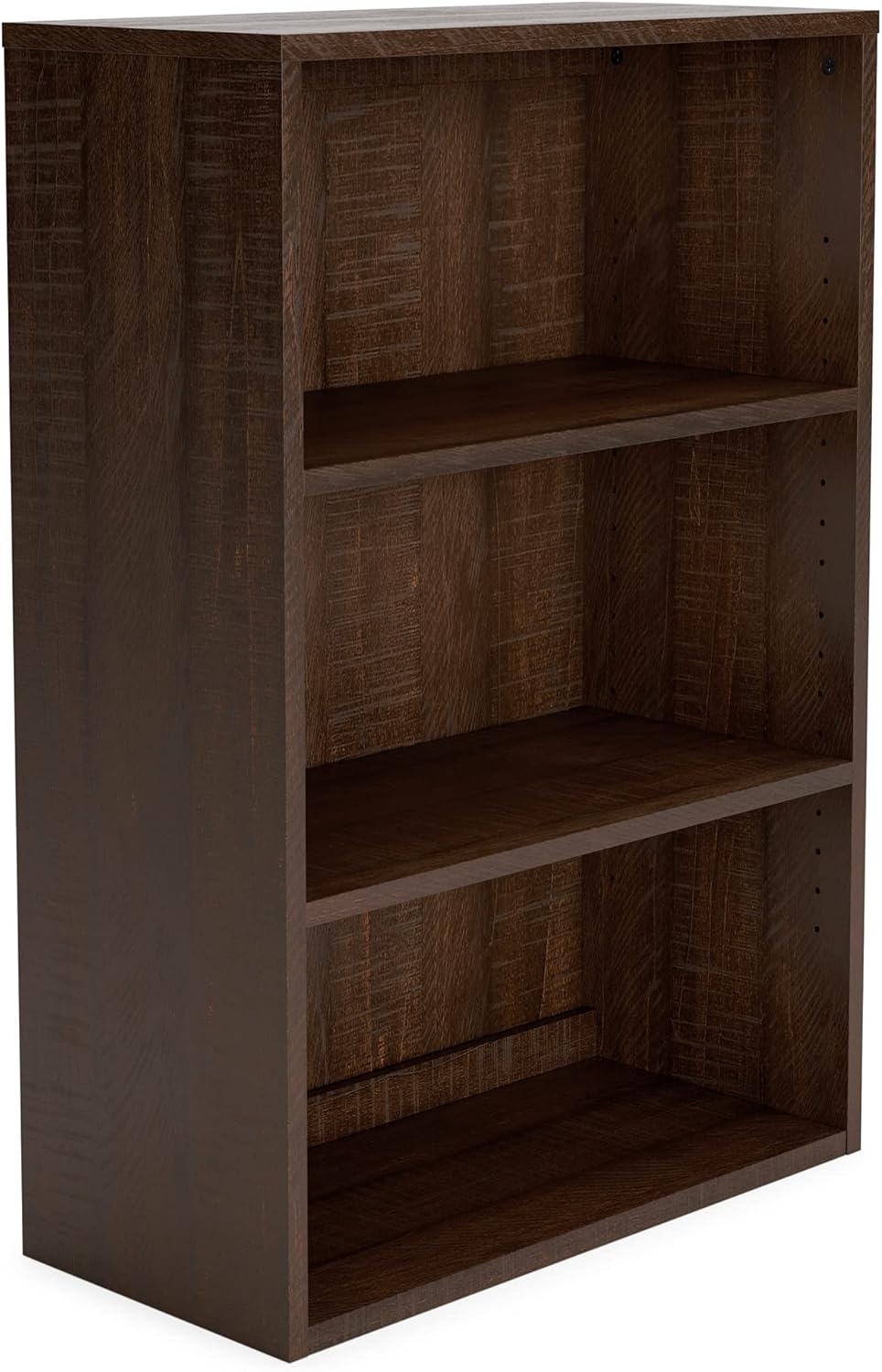 Grayish Brown Bookcase with 1 Adjustable Shelf J1083
