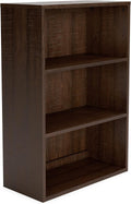 Grayish Brown Bookcase with 1 Adjustable Shelf J1083