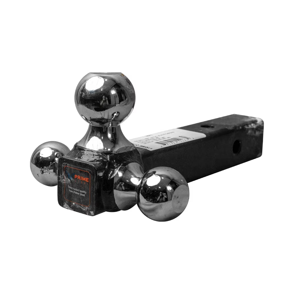 Black Hollow Trailer Tri Ball Tow Ball Mount M255