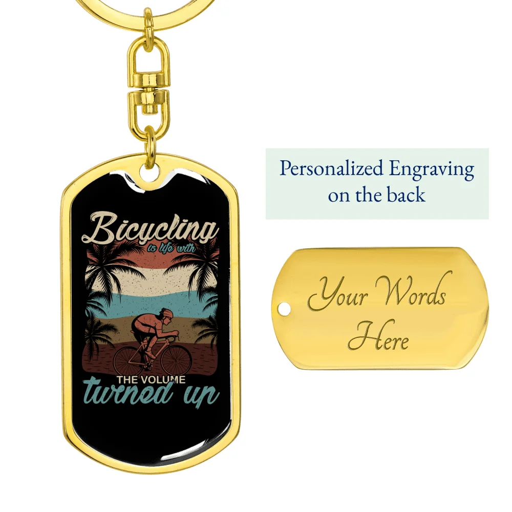 Swivel Dog Tag Keychain M197