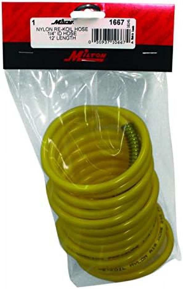 1/4" MNPT Twelve Foot Rekoil Hose E9114
