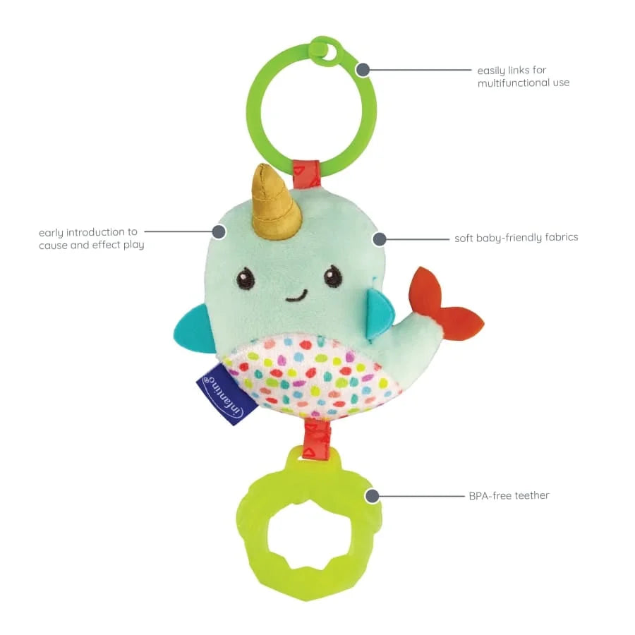 Narwhal Clip-on Toy M8170