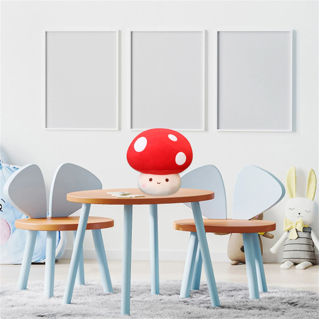 Cute Mushroom Plush Stuffed Animal Pillow 9 12 inch F598