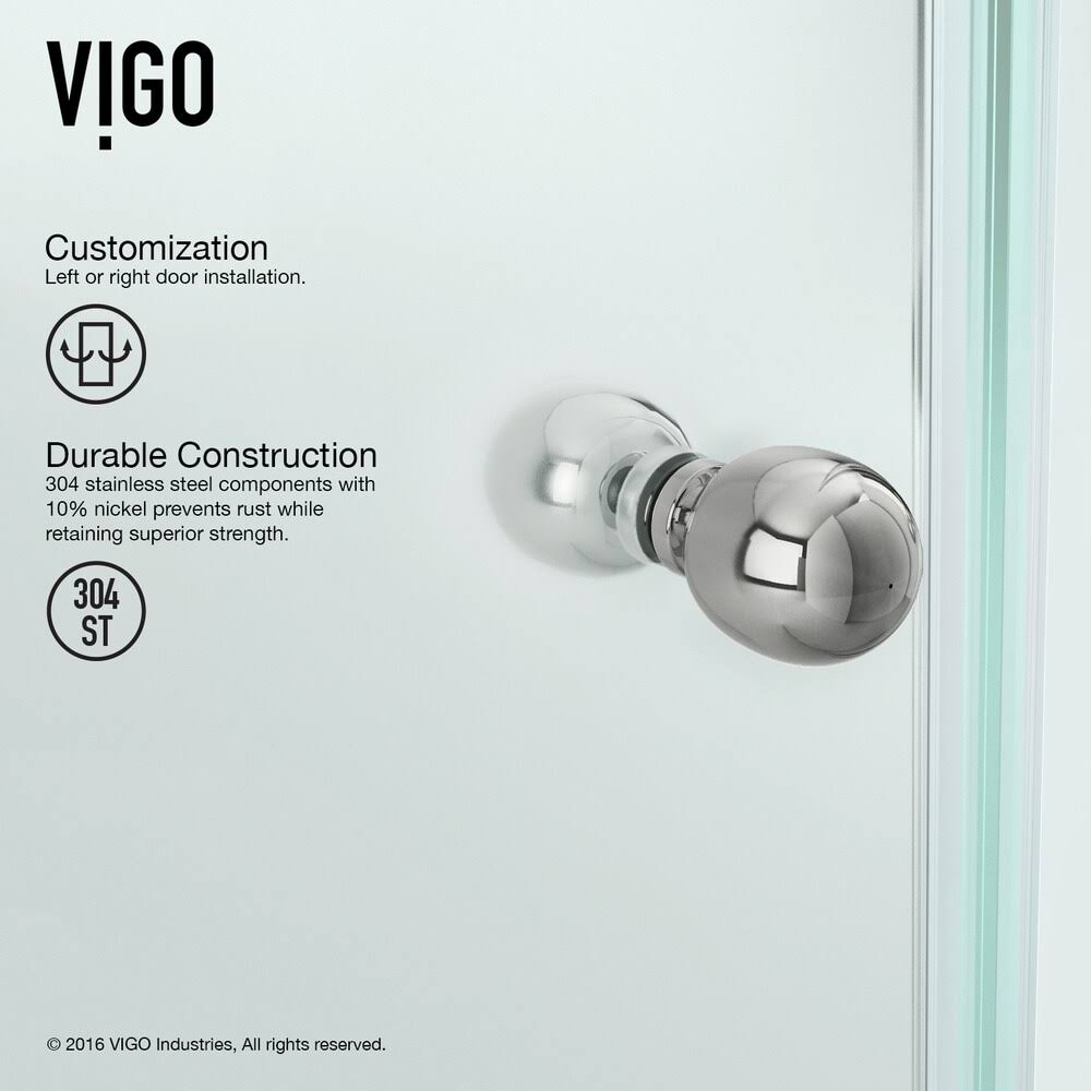 Frameless Neo-Angle Shower Enclosure N962084