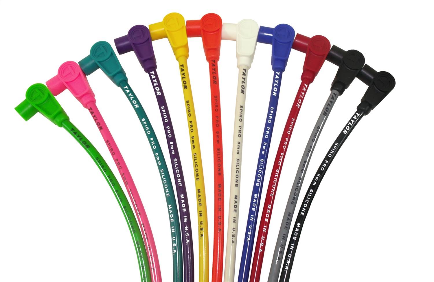 8mm Spiro Pro Ignition Wire Set T745