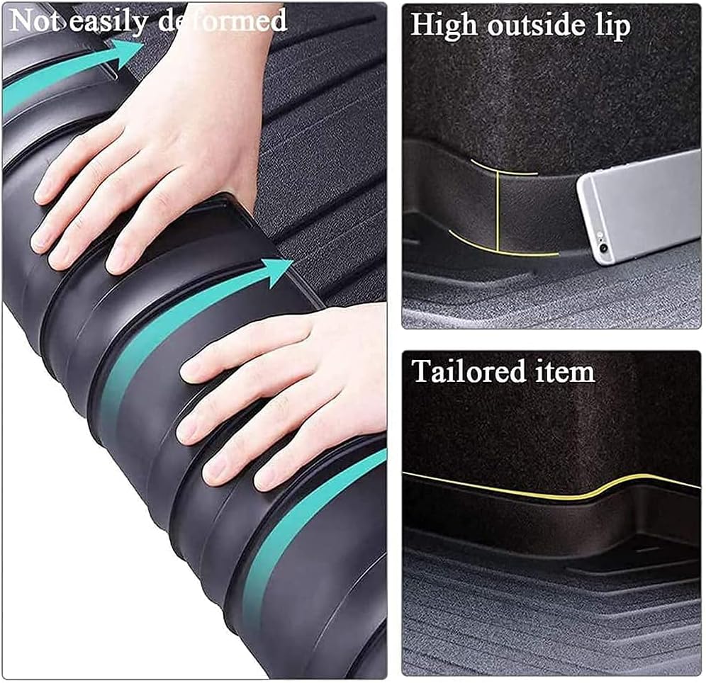 Heavy Duty Trunk Liner with Traction Grips, Pack of 2 B312603