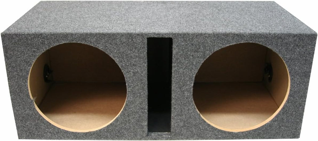 Dual 15" Vented Subwoofer Sub Box Ported Enclosure MDF D613