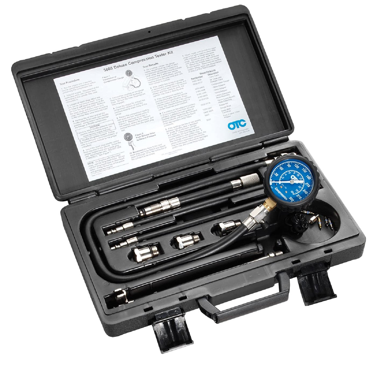 Deluxe Compression Tester Kit with Carrying Case K62714