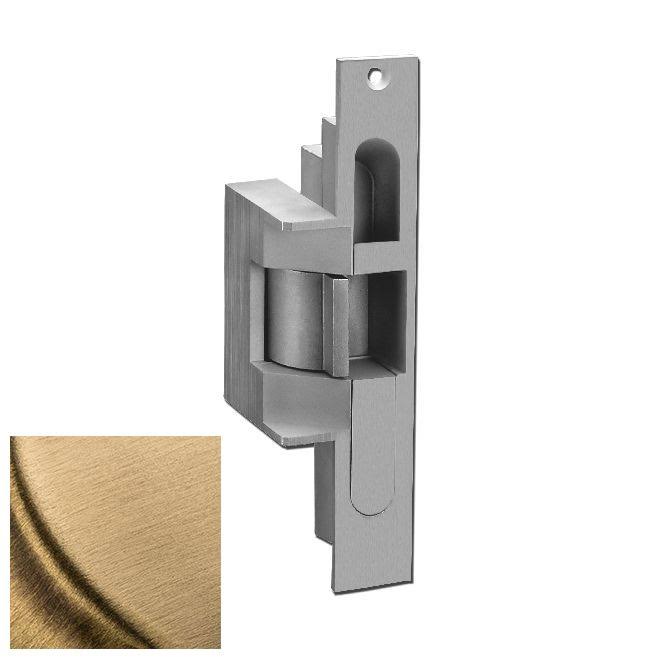 Electric Strike with Latchbolt and Locking Cam Monitor Satin Brass Finish U961