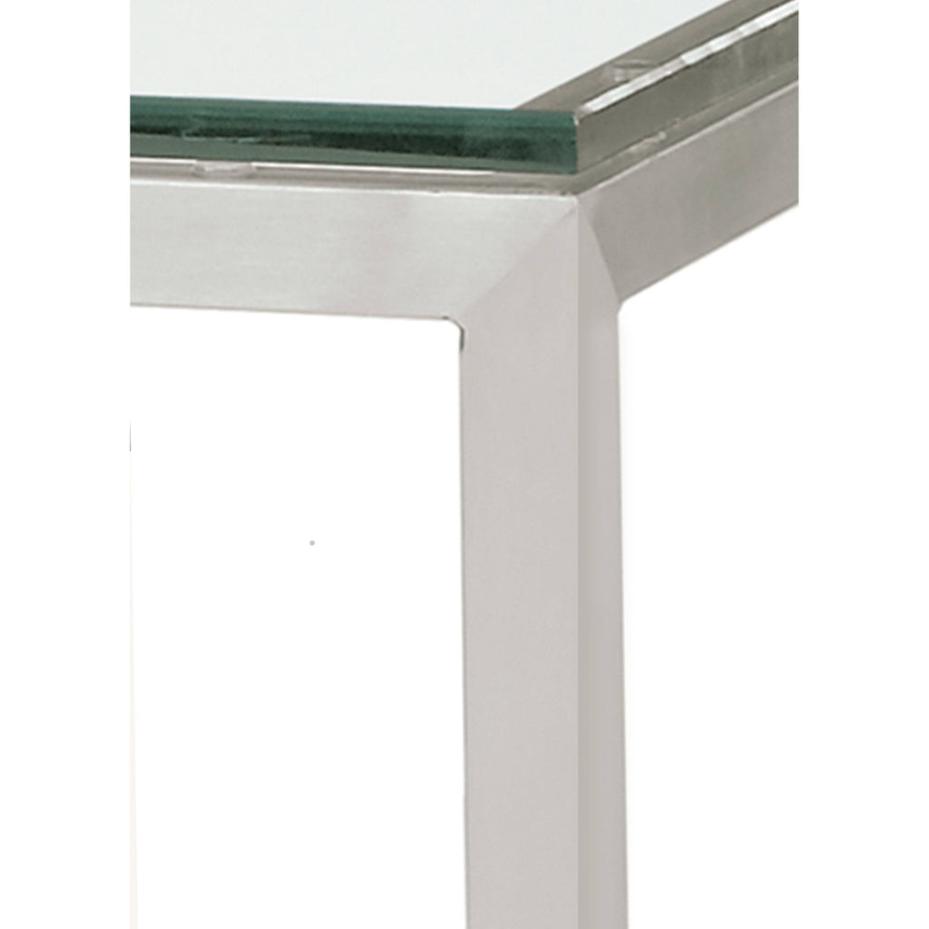 White Venatino Marble Counter Table E7402