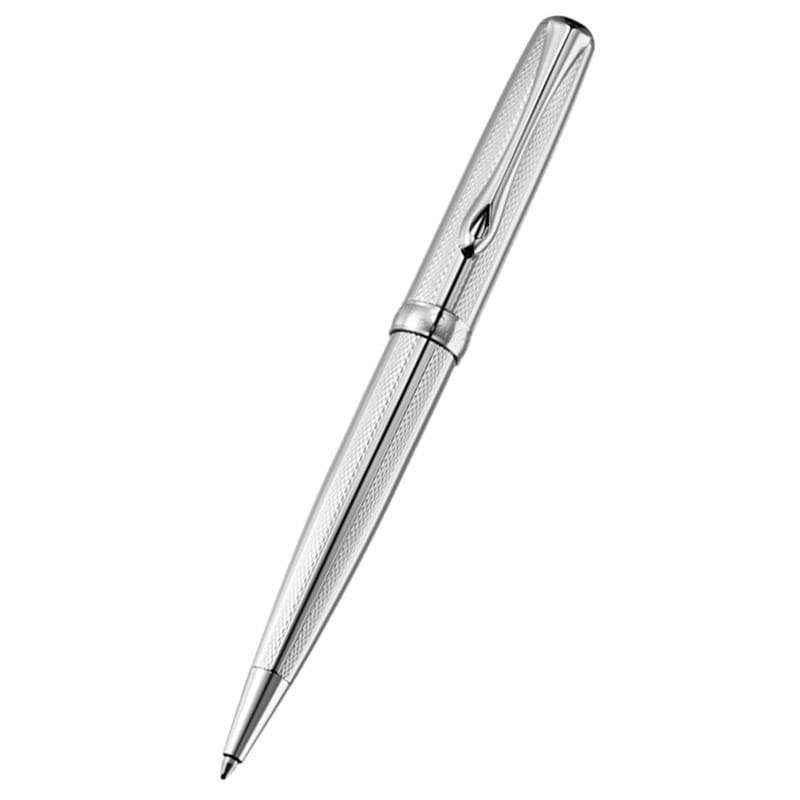 Chrome Guilloche Stripes Ballpoint Pen L769079