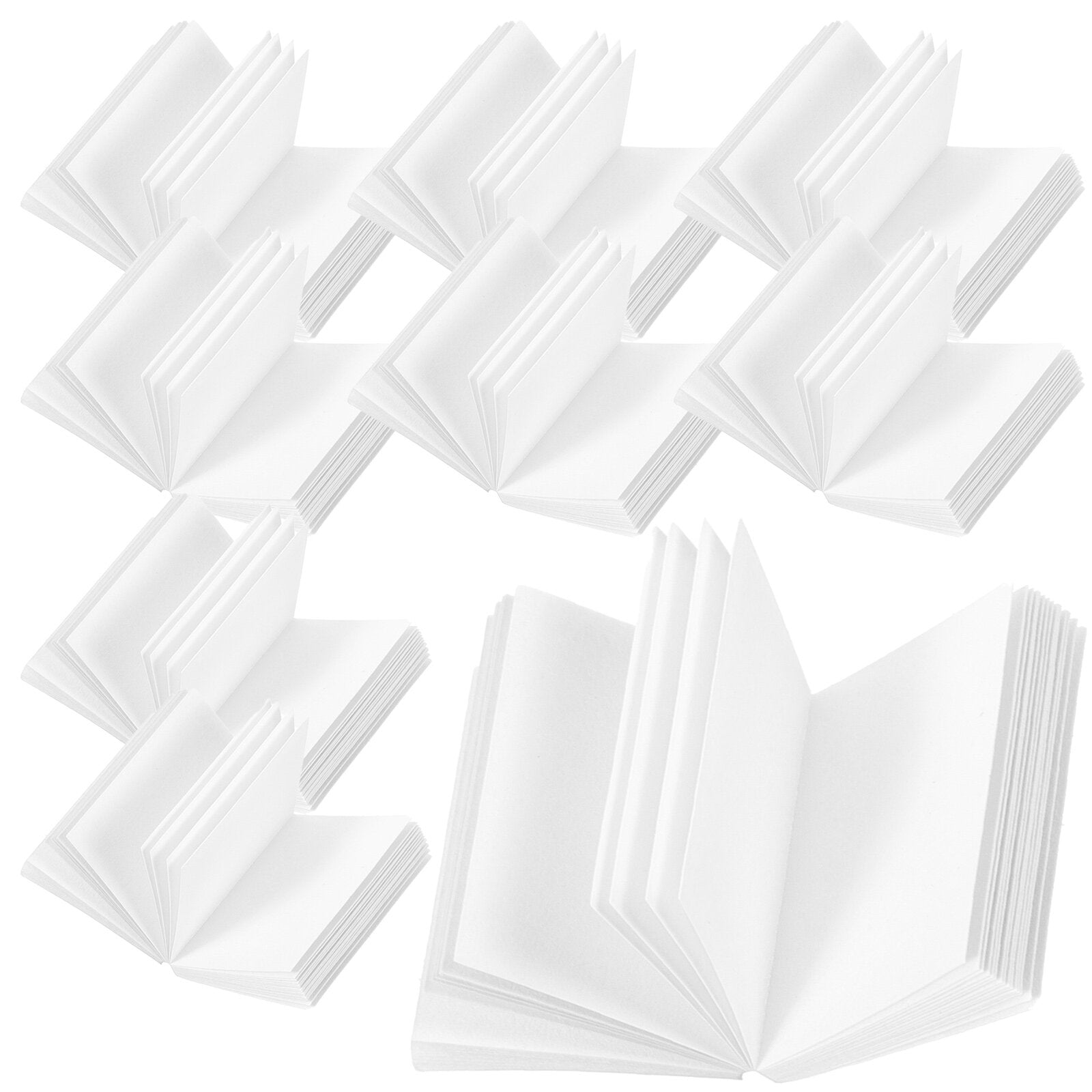 Miniature Books 20pcs Doll House Mini Books Blank Paintable M25396