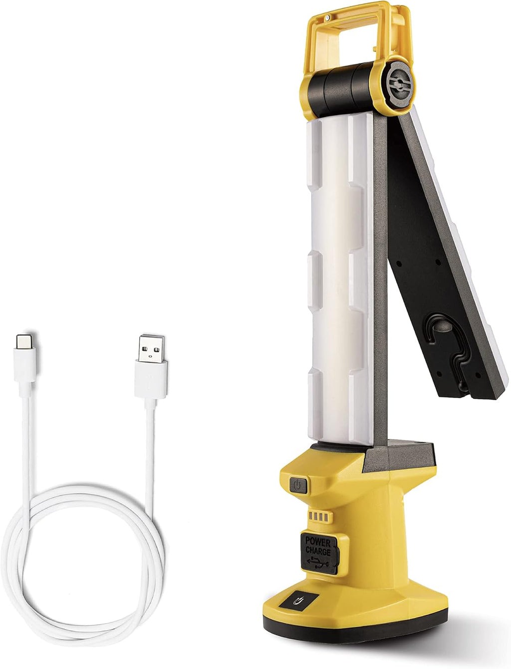 LED Rechargeable Magnetic Work Light, Foldable Cordless Underhood Flood Lighting, 2 Pack X56804