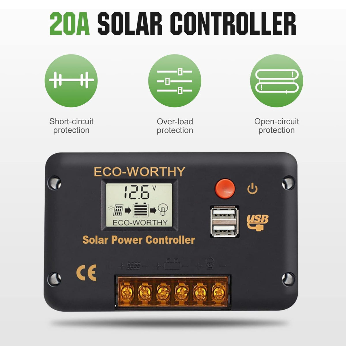 200 Watts Solar Panel Kit 12 Volt/24 Volt A30173