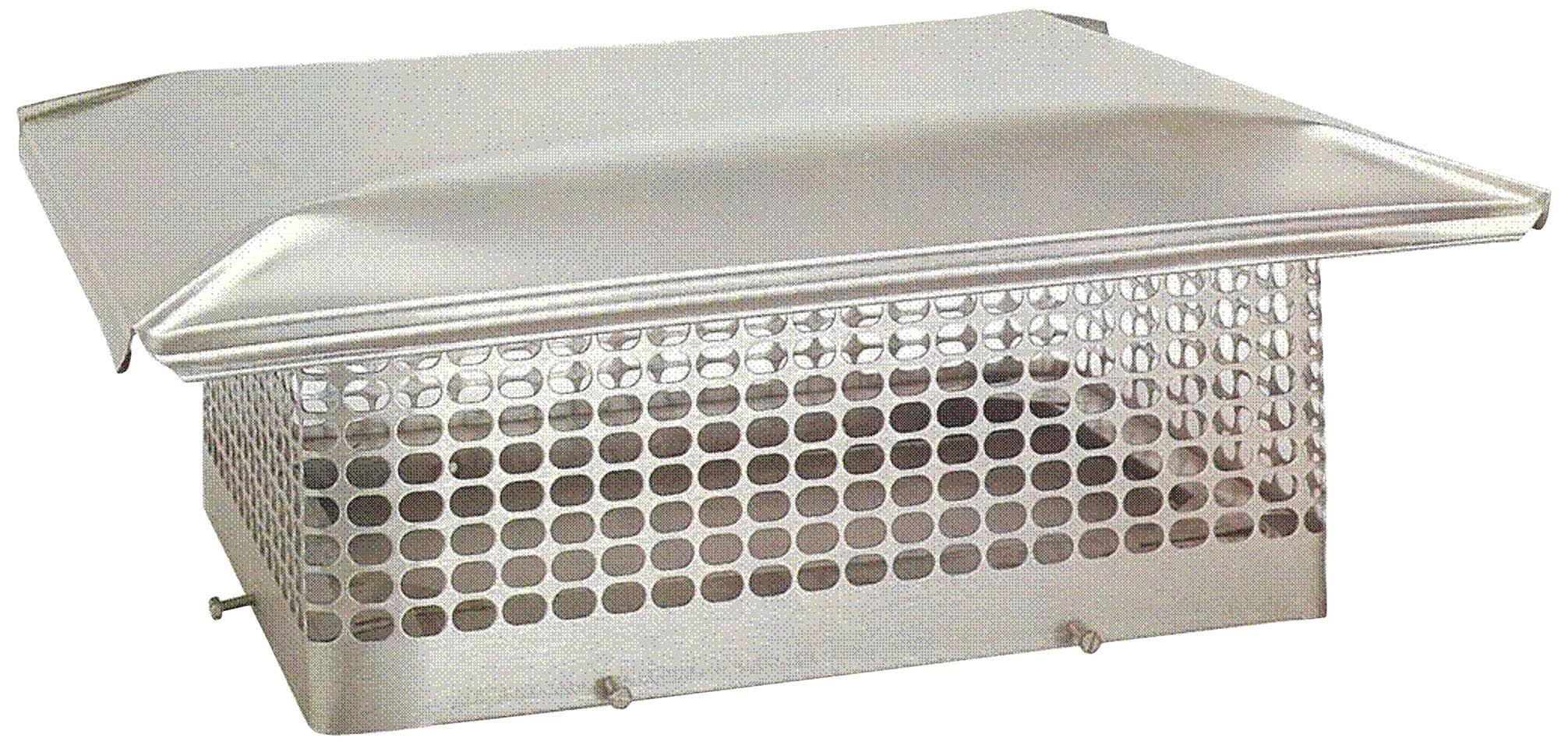 8 x 17-inch Stainless Steel Chimney Cap Q7777