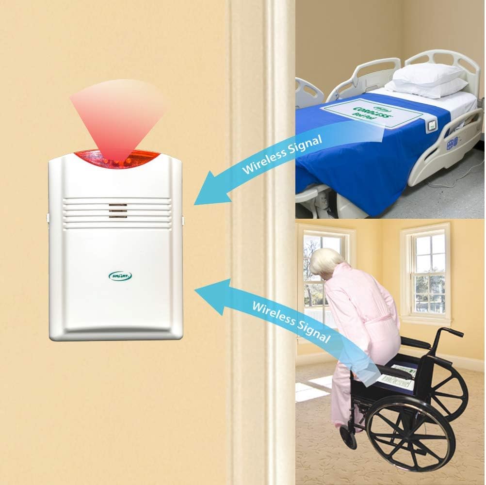Wireless Monitor with Bed Sensor Pad and Chair Sensor Pad F89894