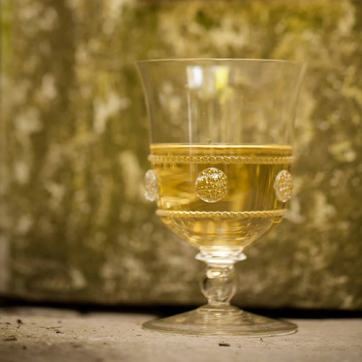Tulip Footed Water Goblet H154