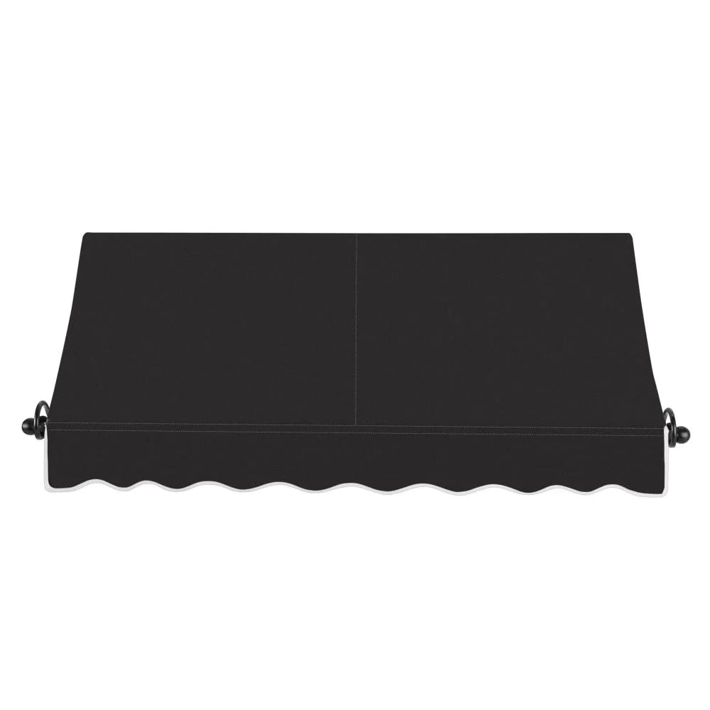 Black Acrylic Fixed Awning M917