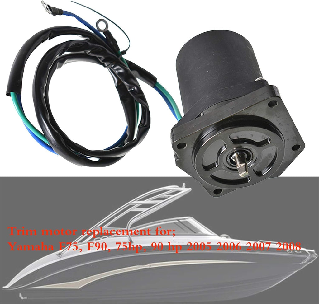 Tilt Trim Motor Replacement for Yamaha Outboard 75 90 F75 F90 2005-2008 P228