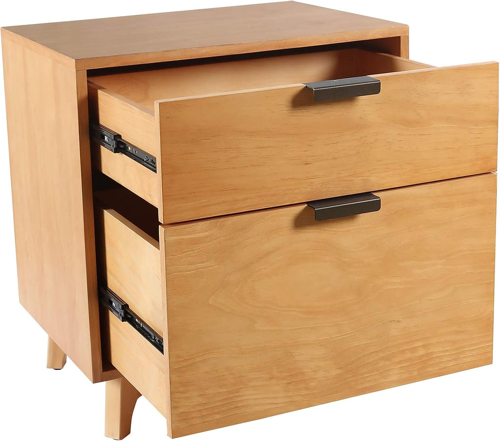 2-Drawer Pine Cabinet L418