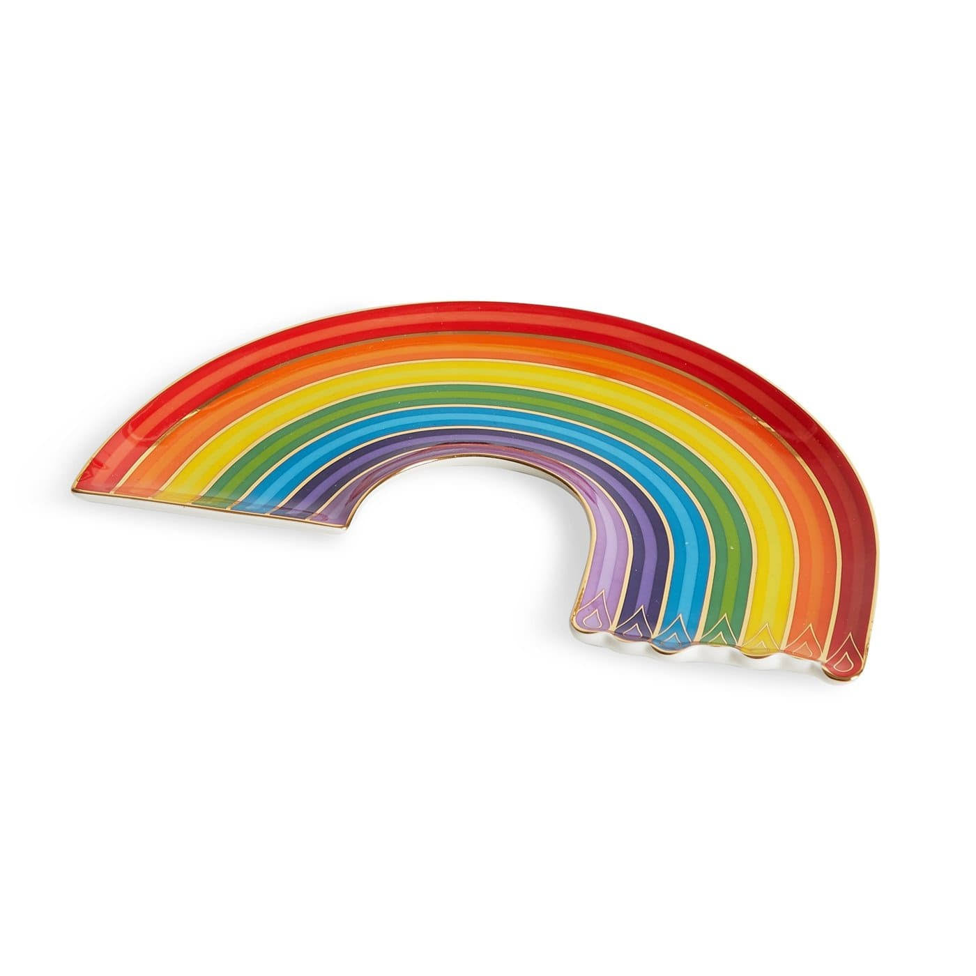Dripping Rainbow Trinket Tray X3029