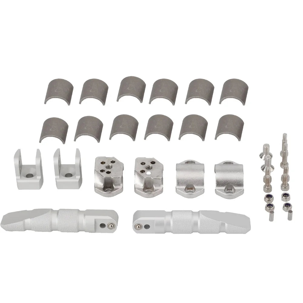 Motorcycle 360 Rotatable Highway Crash Bar Foot Pegs H92058