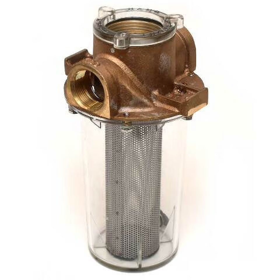1 1/4 Inch Cast Bronze Boat Raw Water Strainer G812