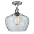Large Fenton 1 Light Semi-Flush Mount Q397