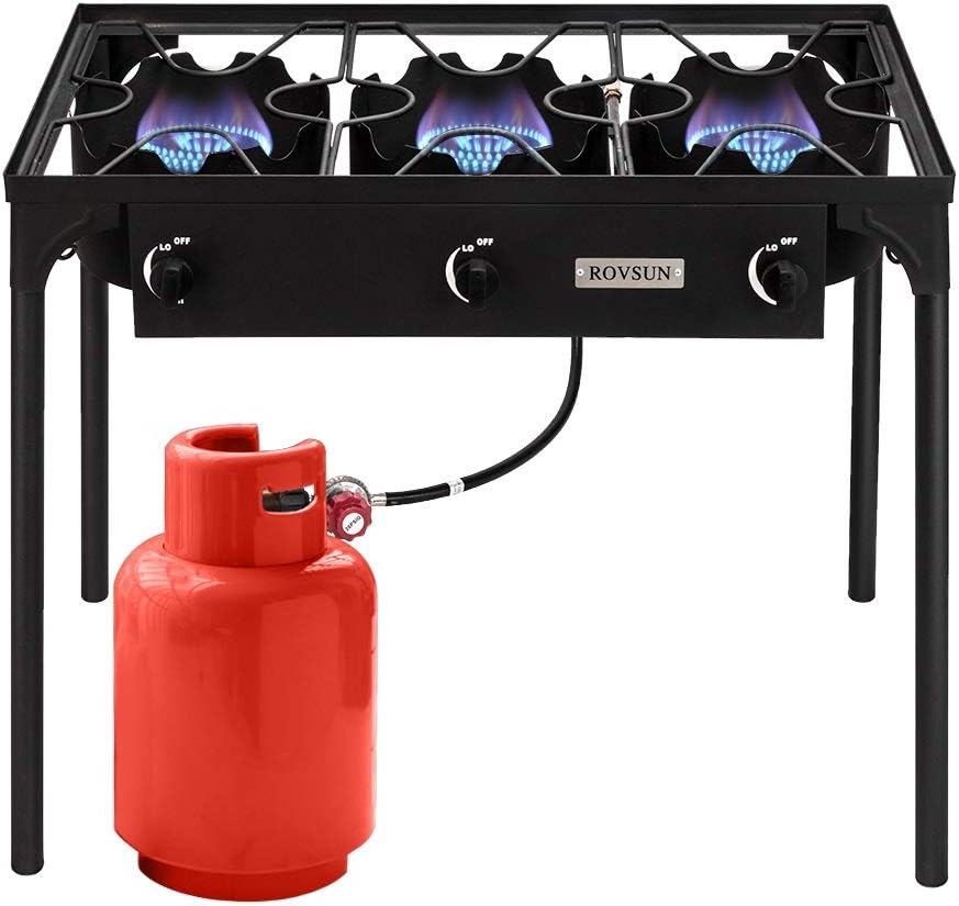100,000 BTU Portable Propane Camping Stove U473
