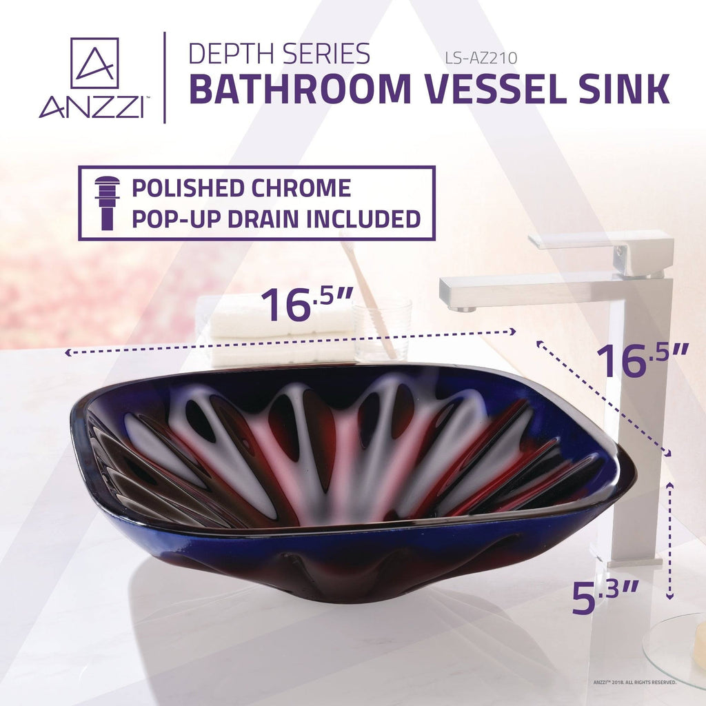Multi Color Vessel Sink T190