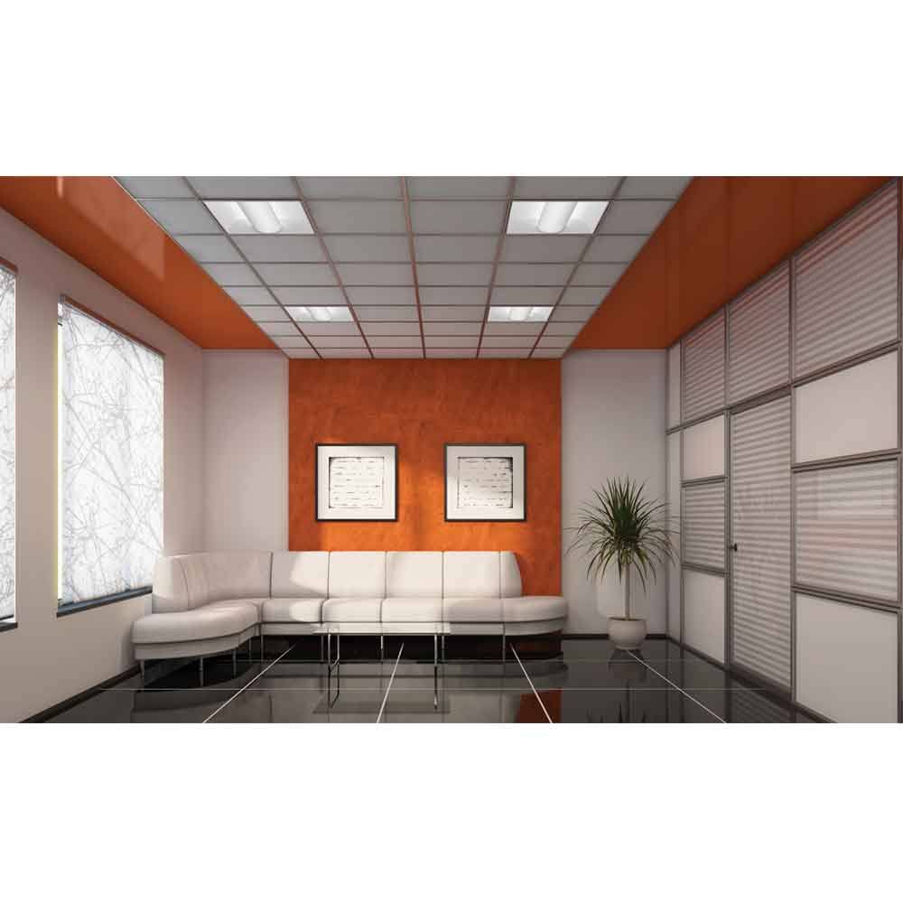 LED Recessed Troffer, 3500K, 2704 Lm E3645
