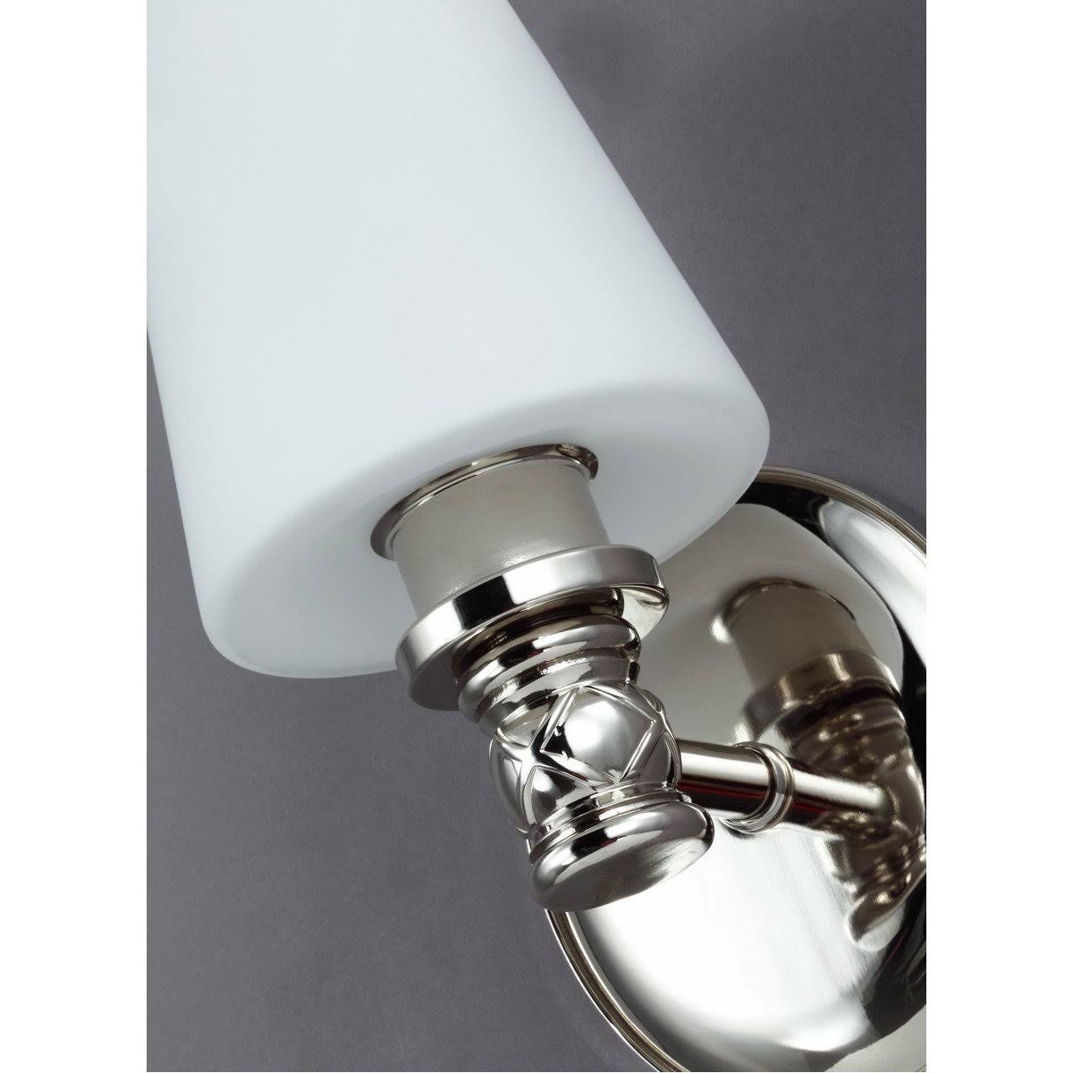 Satin Nickel 1 Light Sconce D79320